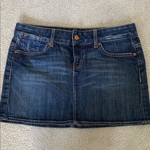 Gap jean skirt